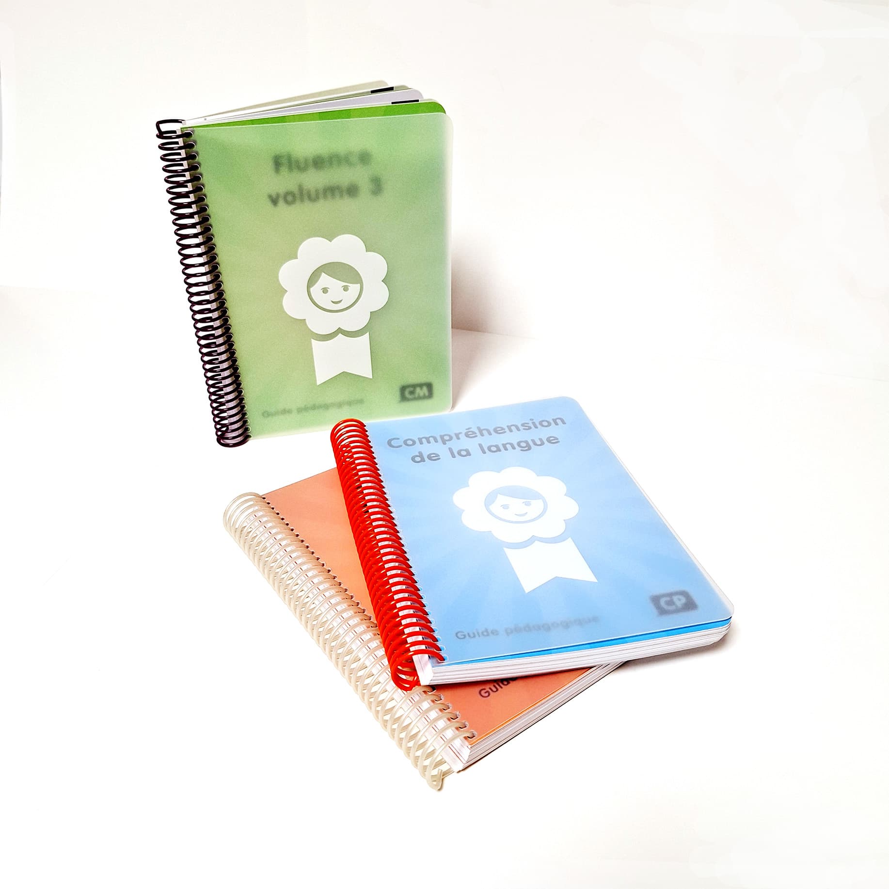 Carnet de cours en reliure spirale