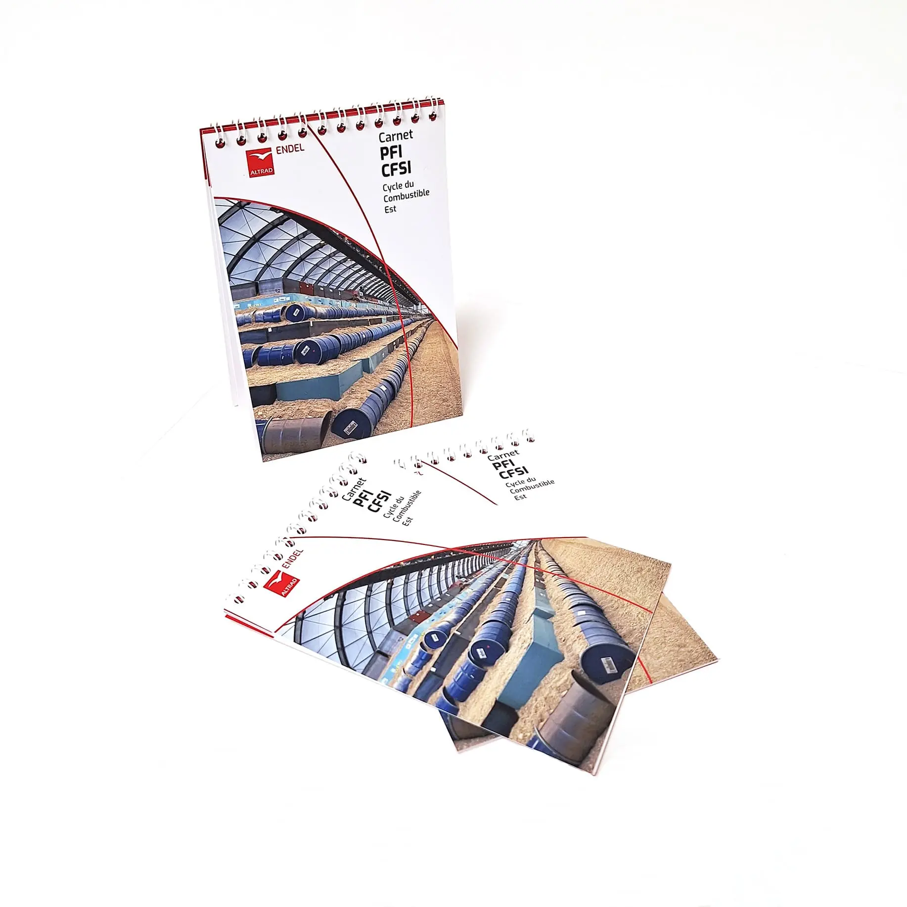 Carnets de notes en reliure spirale